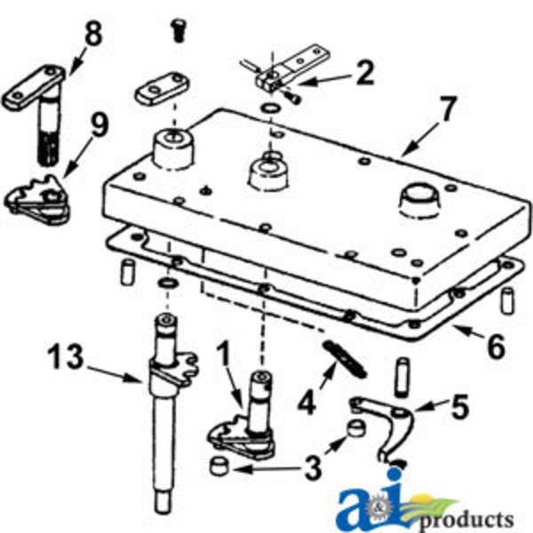 A & I Products Reverse Shift Shaft 4" x6" x3" A-120262C1